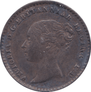 1845 MAUNDY ONE PENNY ( EF ) - Maundy Coins - Cambridgeshire Coins