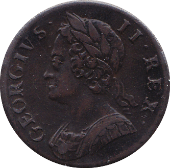 1754 HALFPENNY ( EF )