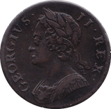 1754 HALFPENNY ( EF )