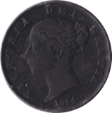 1854 HALFPENNY ( GF ) - Halfpenny - Cambridgeshire Coins