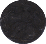1753 HALFPENNY ( POOR )