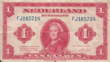 NETHERLANDS ONE GUILDER BANKNOTE ( REF 230 ) - World Banknotes - Cambridgeshire Coins