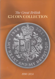 NEW 2024 UK £5 COIN HUNT ALBUM - Coin Album - Cambridgeshire Coins