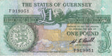 ONE POUND BANK OF GUERNSEY REF 1337 - World Banknotes - Cambridgeshire Coins