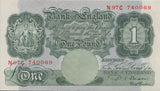 ONE POUND BANKNOTE BEALE REF £1-32 - £1 BANKNOTE - Cambridgeshire Coins
