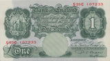 ONE POUND BANKNOTE BEALE REF £1-34 - £1 BANKNOTE - Cambridgeshire Coins