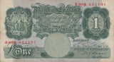 ONE POUND BANKNOTE BEALE REF £1-44 - £1 BANKNOTE - Cambridgeshire Coins