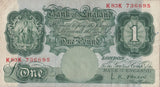 ONE POUND BANKNOTE BEALE REF £1-57 - £1 BANKNOTE - Cambridgeshire Coins