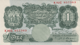 ONE POUND BANKNOTE BEALE REF £1-98 - £1 BANKNOTE - Cambridgeshire Coins