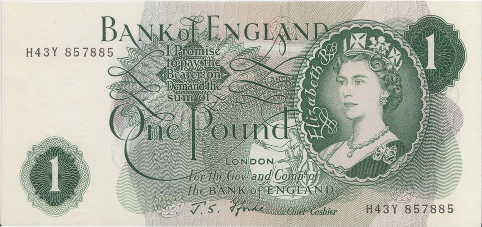 ONE POUND BANKNOTE FORDE REF £1-47 - £1 BANKNOTE - Cambridgeshire Coins
