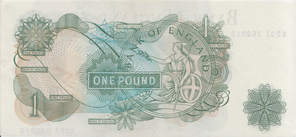 ONE POUND BANKNOTE FORDE REF £1-48 - £1 BANKNOTE - Cambridgeshire Coins