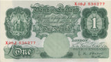 ONE POUND BANKNOTE O'BRIEN REF £1-103 - £1 BANKNOTE - Cambridgeshire Coins