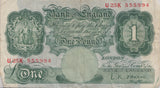 ONE POUND BANKNOTE O'BRIEN REF £1-45 - £1 BANKNOTE - Cambridgeshire Coins