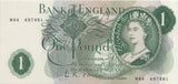 ONE POUND BANKNOTE O'BRIEN REF £1-45 - £1 BANKNOTE - Cambridgeshire Coins