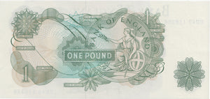 ONE POUND BANKNOTE PAGE REF £1-41 - £1 BANKNOTE - Cambridgeshire Coins