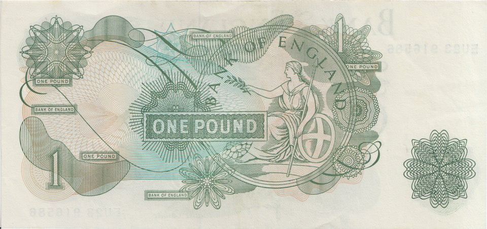 ONE POUND BANKNOTE PAGE REF £1-50 - £1 BANKNOTE - Cambridgeshire Coins