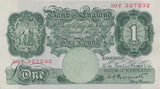 ONE POUND BANKNOTE PEPPIATT REF £1-23 - £1 BANKNOTE - Cambridgeshire Coins