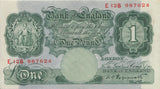 ONE POUND BANKNOTE PEPPIATT REF £1-28 - £1 BANKNOTE - Cambridgeshire Coins