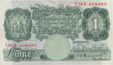 ONE POUND BANKNOTE PEPPIATT REF £1-29 - £1 BANKNOTE - Cambridgeshire Coins