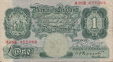 ONE POUND BANKNOTE PEPPIATT REF £1-49 - £1 BANKNOTE - Cambridgeshire Coins