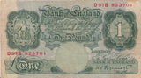 ONE POUND BANKNOTE PEPPIATT REF £1-52 - £1 BANKNOTE - Cambridgeshire Coins