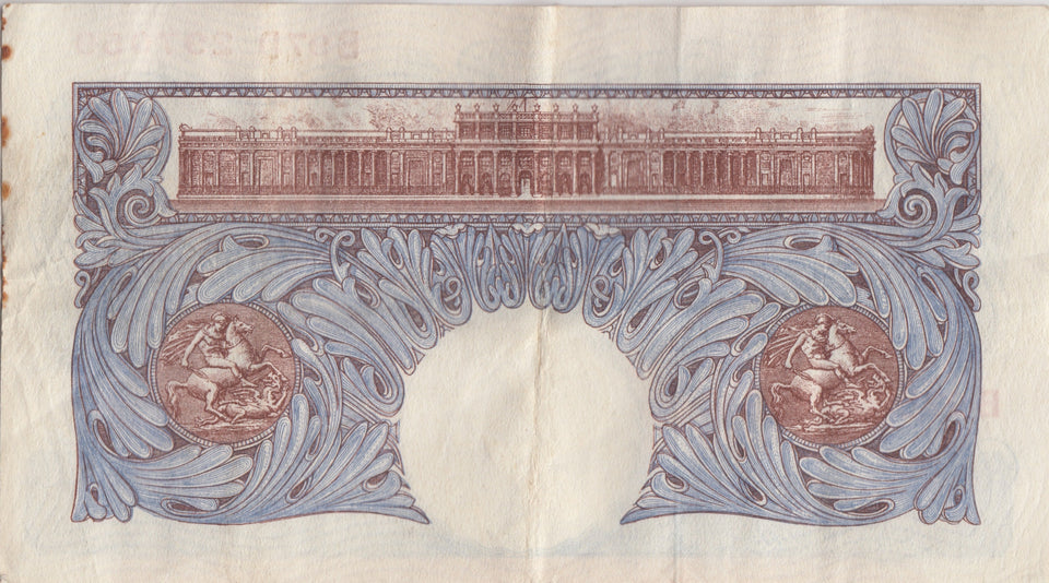 ONE POUND BANKNOTE PEPPIATT REF £1-84 - £1 BANKNOTE - Cambridgeshire Coins