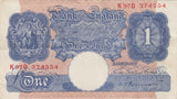ONE POUND BANKNOTE PEPPIATT REF REF £1-107 - £1 BANKNOTE - Cambridgeshire Coins