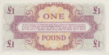 ONE POUND BRITISH FORCES BANKNOTE GREAT BRITAIN REF 734 - World Banknotes - Cambridgeshire Coins