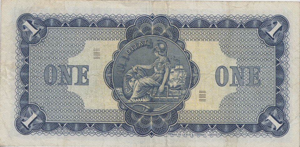 ONE POUND BRITISH LINEN BANK BANKNOTE REF SCOT-17 - SCOTTISH BANKNOTES - Cambridgeshire Coins