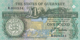 ONE POUND GUERNSEY BANKNOTE REF 1508 - World Banknotes - Cambridgeshire Coins