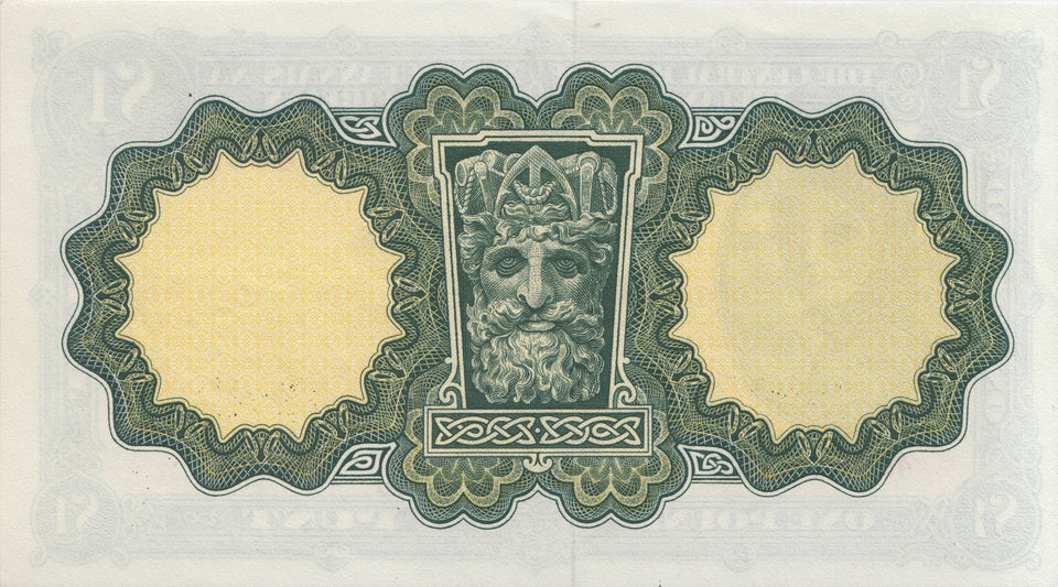 ONE POUND IRELAND BANKNOTE REF IRE-10 - Irish Banknotes - Cambridgeshire Coins