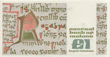 ONE POUND IRELAND BANKNOTE REF IRE-11 - Irish Banknotes - Cambridgeshire Coins