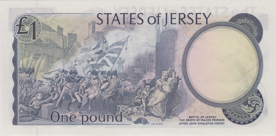 ONE POUND JERSEY BANKNOTE REF 1400 - World Banknotes - Cambridgeshire Coins