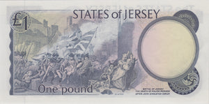 ONE POUND JERSEY BANKNOTE REF 1401 - World Banknotes - Cambridgeshire Coins