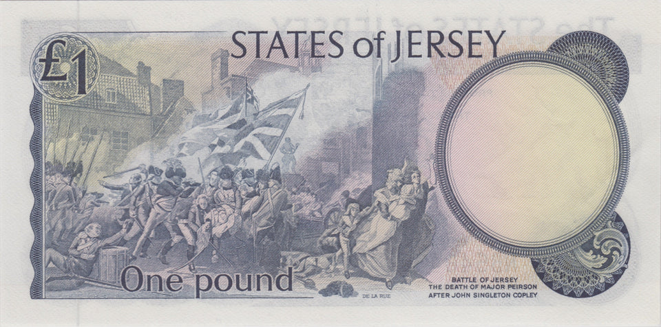 ONE POUND JERSEY BANKNOTE REF 1402 - World Banknotes - Cambridgeshire Coins