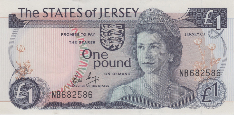 ONE POUND JERSEY BANKNOTE REF 1404 - World Banknotes - Cambridgeshire Coins