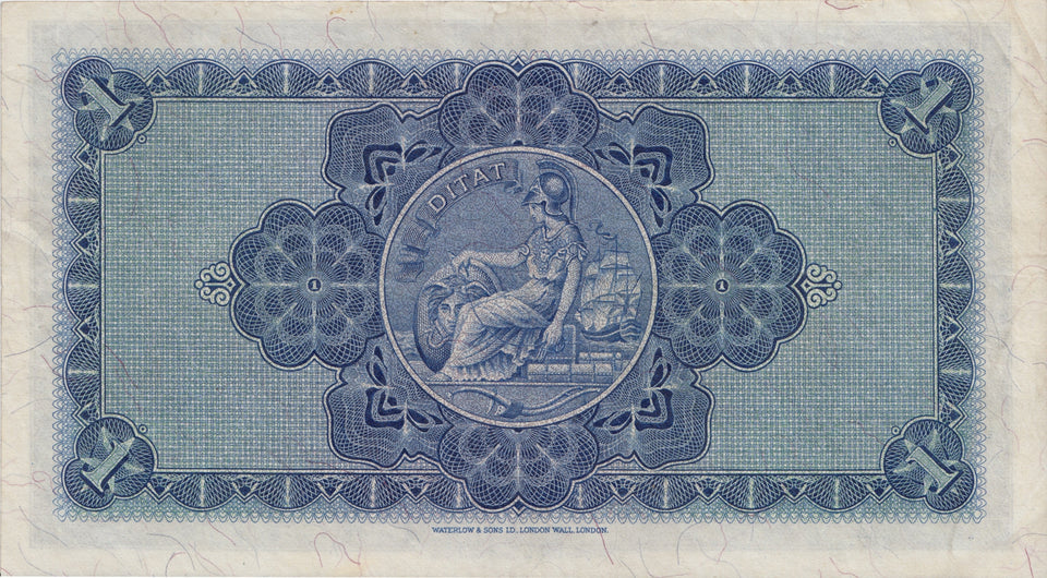 ONE POUND LINEN BANK BANKNOTE REF SCOT-9 - SCOTTISH BANKNOTES - Cambridgeshire Coins
