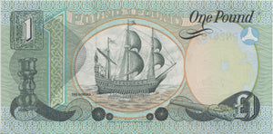 ONE POUND NORTHERN IRELAND BANKNOTE REF IRE-13 - Irish Banknotes - Cambridgeshire Coins