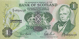 ONE POUND SCOTTISH BANKNOTE REF SCOT-39 - SCOTTISH BANKNOTES - Cambridgeshire Coins