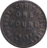 ONE POUND TOKEN - WORLD COINS - Cambridgeshire Coins