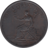1806 HALFPENNY ( VF ) 1