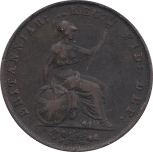 1854 HALFPENNY ( VF ) 1 - Halfpenny - Cambridgeshire Coins