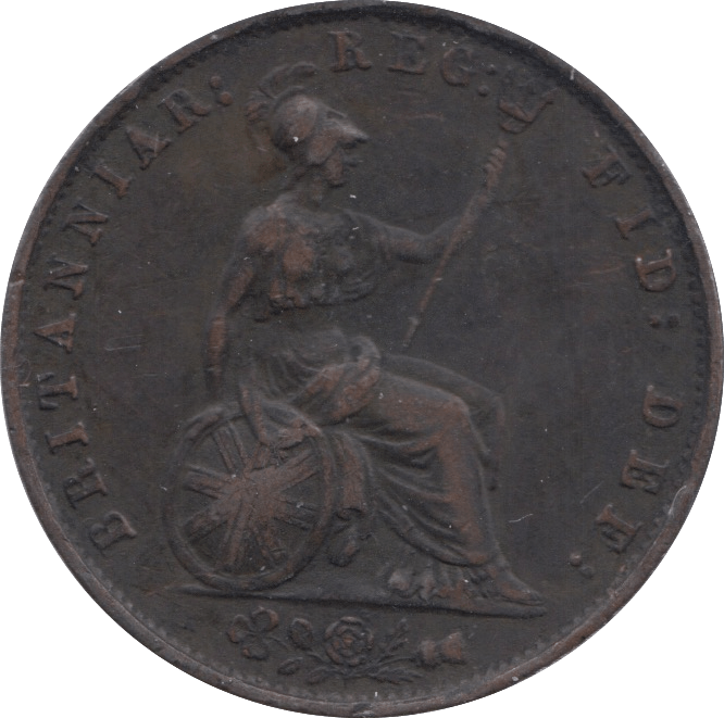 1854 HALFPENNY ( VF ) 1 - Halfpenny - Cambridgeshire Coins