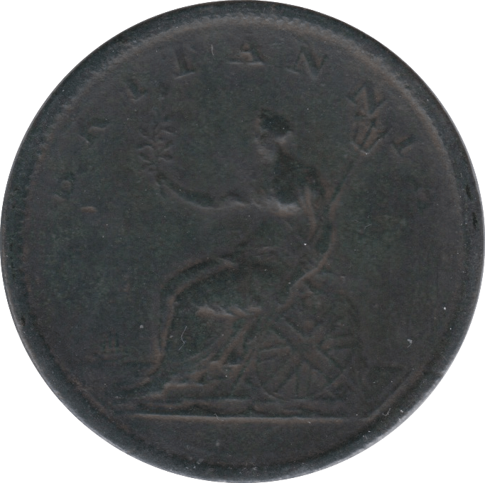 1807 HALFPENNY ( FINE ) 1