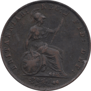 1854 HALFPENNY ( VF ) 1 - Halfpenny - Cambridgeshire Coins
