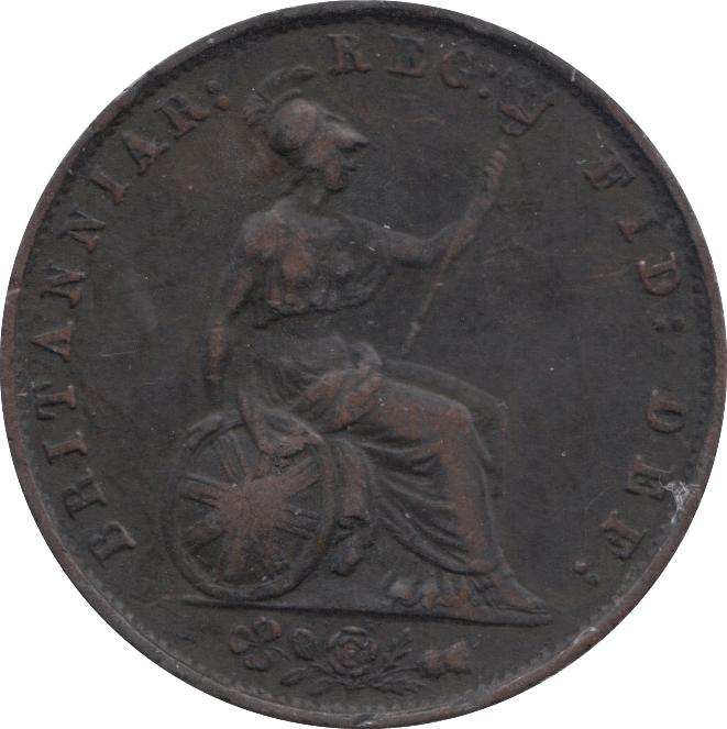 1854 HALFPENNY ( VF ) 1 - Halfpenny - Cambridgeshire Coins