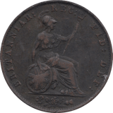 1854 HALFPENNY ( VF ) 1 - Halfpenny - Cambridgeshire Coins