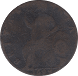 1694 HALFPENNY ( FINE )