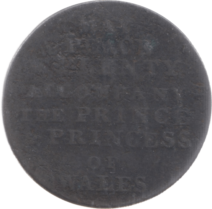 PRINCE AND PRINCES OF WALES TOKEN - Token - Cambridgeshire Coins