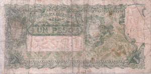 REPUBLIC OF ARGENTINA ONE PESO BANKNOTE REF 1410 - World Banknotes - Cambridgeshire Coins